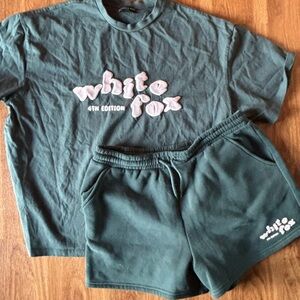 White Fox Matching Set